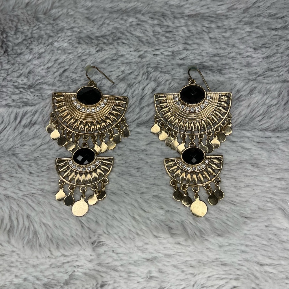 Gold Dangle Earrings